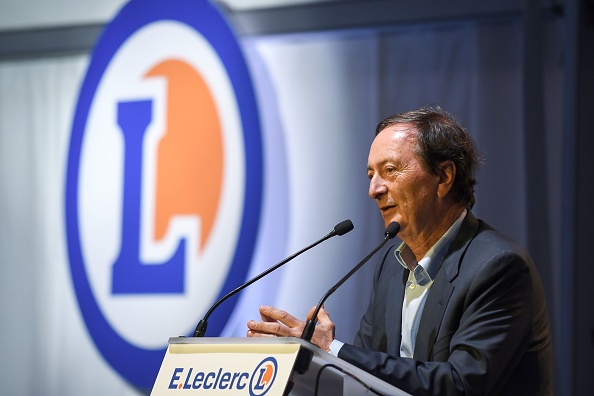 Le patron du groupe de distribution français Leclerc, Michel-Edouard Leclerc (JEAN-FRANCOIS MONIER/AFP via Getty Images)