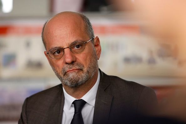 Le ministre français de l'Education, de la Jeunesse et des Sports Jean-Michel Blanquer (THOMAS SAMSON/POOL/AFP via Getty Images)