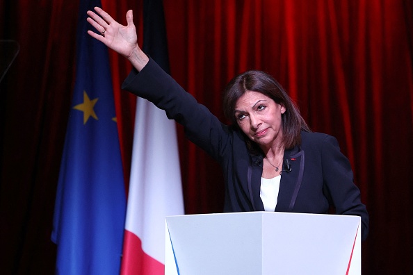 Anne Hidalgo  (THOMAS COEX/AFP via Getty Images)