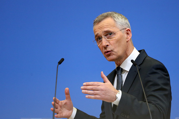 Le Secrétaire général de l'Organisation du traité de l'Atlantique nord, Jens Stoltenberg.
(Photo FRANCOIS WALSCHAERTS/AFP via Getty Images)