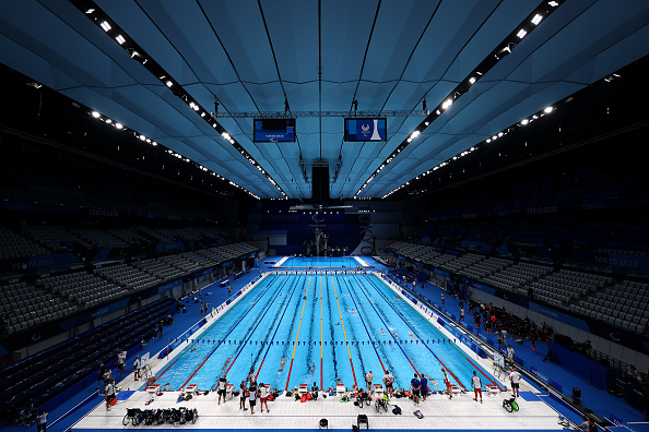 Alexis Bellanger s'entraine depuis septembre 2021 pour participer aux prochains Jeux paralympiques. (Dean Mouhtaropoulos/Getty Images for New Zealand Paralympic Committee)