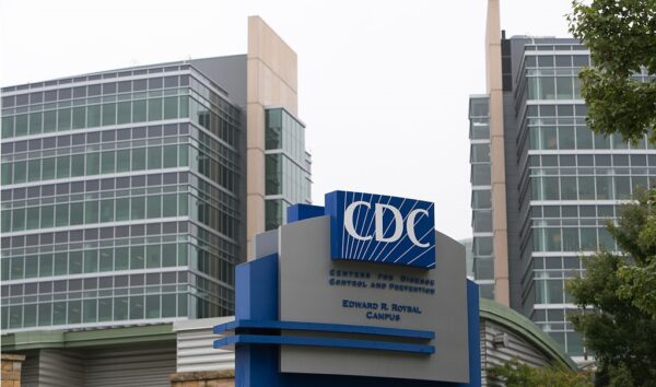 L’extérieur du siège des Centre de contrôle et de préventions des maladies (CDC) à Atlanta, en Géorgie. (Photo de Jessica McGowan/Getty Images)