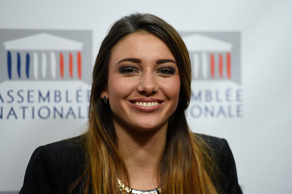 L'ancienne miss France Delphine Wespiser (ERIC FEFERBERG/AFP via Getty Images)