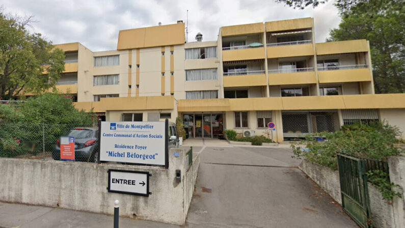 La résidence Michel Bélorgeot est l'un des cinq Ehpad de Montpellier qui dispose de deux appartements en colocation pour les étudiants. (Capture d'écran/Google Maps)