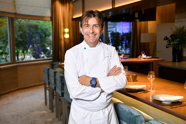 Le chef Yannick Alléno au Pavillon Ledoyen en octobre 2019. (Photo Francois Durand/Getty Images For Pavillon Ledoyen )