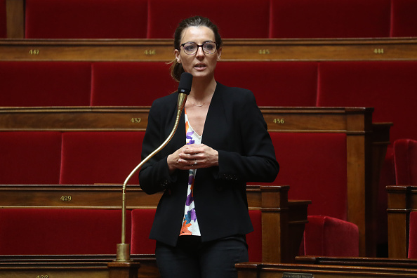 La députée Coralie Dubost.
(Photo by LUDOVIC MARIN/POOL/AFP via Getty Images)