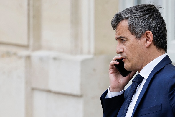 Le ministre de l'Intérieur Gerald Darmanin. (Photo : LUDOVIC MARIN/AFP via Getty Images)