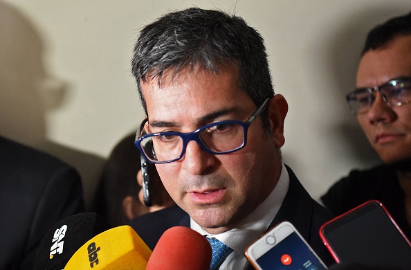 Le procureur du Paraguay spécialisé dans la lutte contre le trafic de drogue, Marcelo Pecci. (Photo :  NORBERTO DUARTE/AFP via Getty Images)