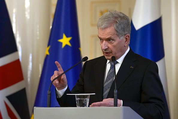 Le Président finlandais Sauli Niinisto. (Photo : Frank Augstein - WPA Pool/Getty Images)