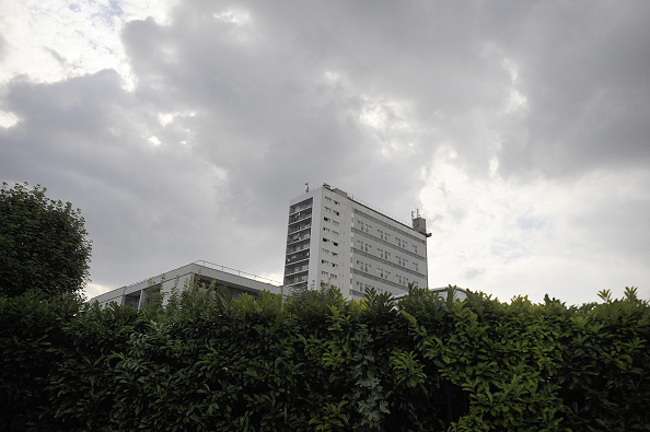 Bâtiment d'un lotissement à Bagnolet. (OLIVIER LABAN-MATTEI/AFP via Getty Images)