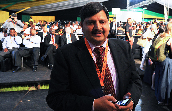 -Atul Gupta assiste à la 53e conférence nationale du Congrès national africain à Bloemfontein, le 16 décembre 20212. Photo par -/AFP via Getty Images.