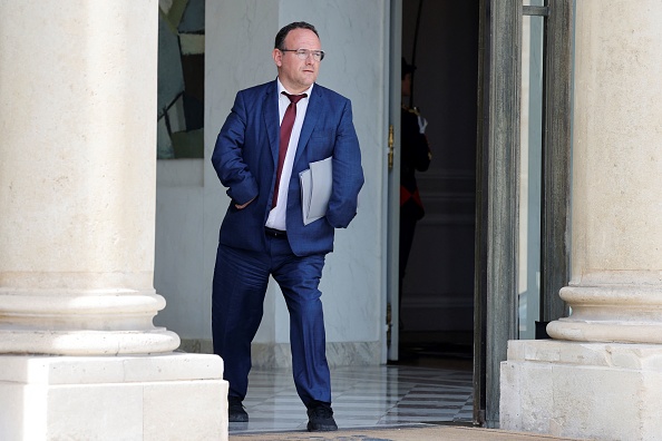 Le ministre des Solidarités Damien Abad. (Photo : LUDOVIC MARIN/AFP via Getty Images)