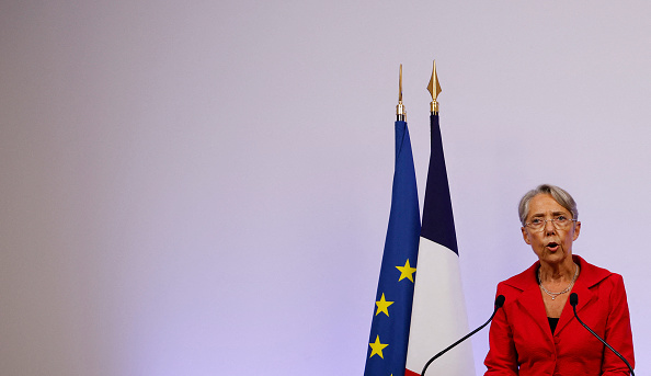 La Première ministre Élisabeth Borne. (Photo : LUDOVIC MARIN/AFP via Getty Images)