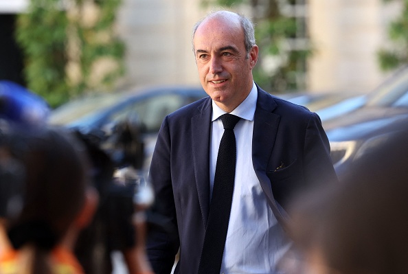 Le président des députés Les Républicains (LR) Olivier Marleix. (Photo :  THOMAS COEX/AFP via Getty Images)