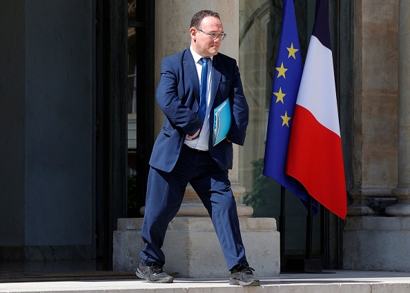 Damien Abad. (Photo GEOFFROY VAN DER HASSELT/AFP via Getty Images)