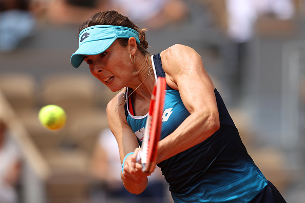  Alizé Cornet, à Roland Garros, le 28 mai 2022. (Ryan Pierse/Getty Images)