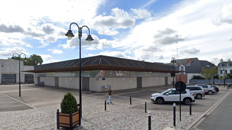 La halle du marché d'Abbeville. (Capture d'écran/Google Maps)