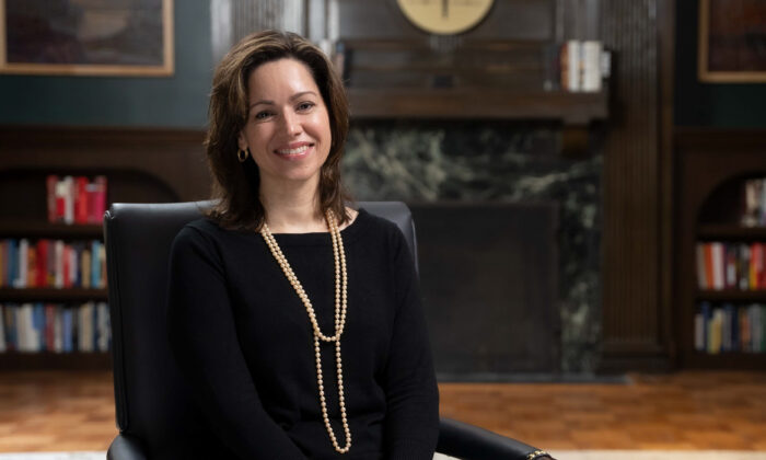 Elizabeth Spalding, fondatrice et directrice du Musée des Victimes du communisme et vice-présidente de la Victims of Communism Memorial Foundation (VOC), à Washington le 27 juin 2022. (York Du/Epoch Times)