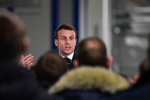  Le Président Emmanuel Macron  (Photo DENIS CHARLET/POOL/AFP via Getty Images)