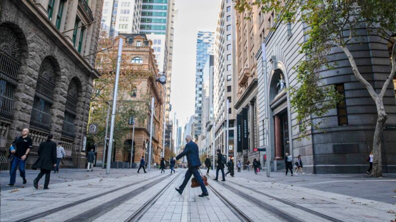 Rue George à Sydney, en Australie, le 1er juin 2020. (Mark Kolbe/Getty Images)