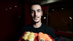 Dans un sushi bar de Kramatorsk, le business continue malgré tout