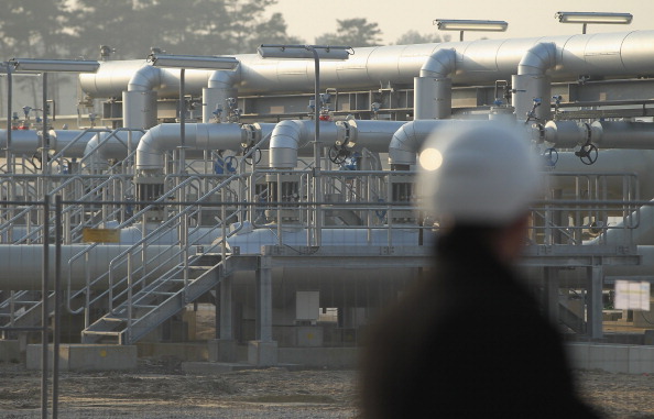 -Illustration- Le gazoduc Nord Stream traverse la mer Baltique, installation. Photo de Sean Gallup/Getty Images.