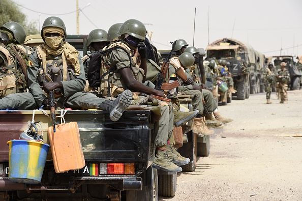 -Illustration- Le repli des forces françaises du Mali. Photo PHILIPPE DESMAZES/AFP via Getty Images.