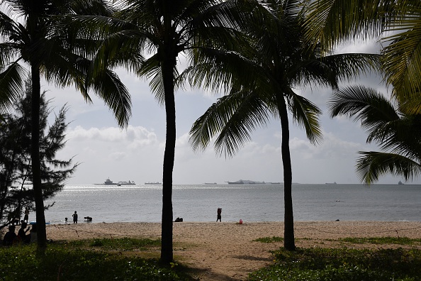 L’île tropicale chinoise de Hainan, le 8 décembre 2018. Photo de Greg Baker / AFP via Getty Images.