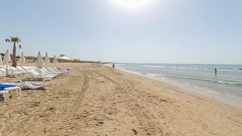 C'est sur une plage de la Grande-Motte (Hérault) que Serge a failli mourir le 9 juillet dernier. (Capture d'écran/Google Maps)