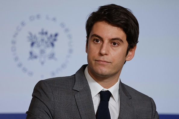 Le ministre délégué aux Comptes publics, Gabriel Attal. (Photo : LUDOVIC MARIN/AFP via Getty Images)