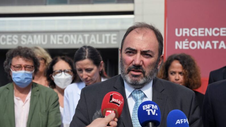 Le ministre de la Santé, François Braun, le 26 août 2022. (Photo: EMMANUEL DUNAND/AFP via Getty Images)