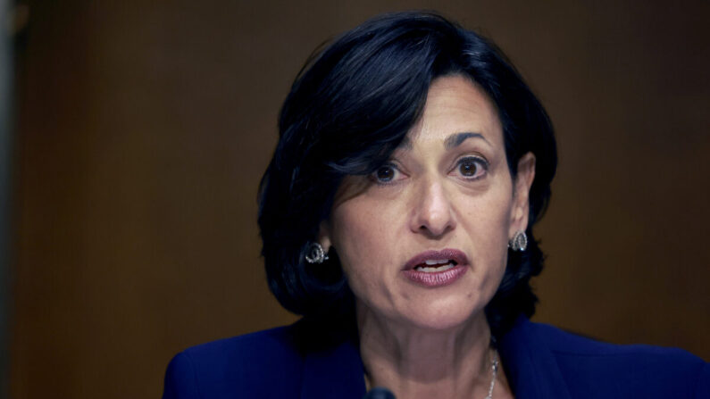 Le Dr Rochelle Walensky, directrice des Centres de contrôle et de prévention des maladies, s'exprime à Washington le 16 juin 2022. (Joe Raedle/Getty Images)