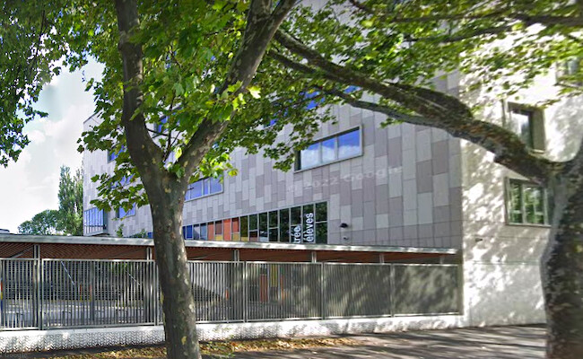 Le lycée Joliot-Curie à Nanterre. (Photo : Google Maps)