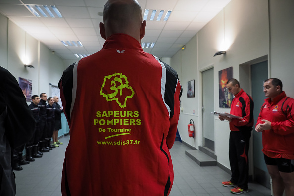 Caserne de pompiers à Tours.   (GUILLAUME SOUVANT/AFP via Getty Images)