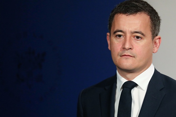 Le ministre de l'Intérieur Gérald Darmanin.  (Photo : LUDOVIC MARIN/AFP via Getty Images)