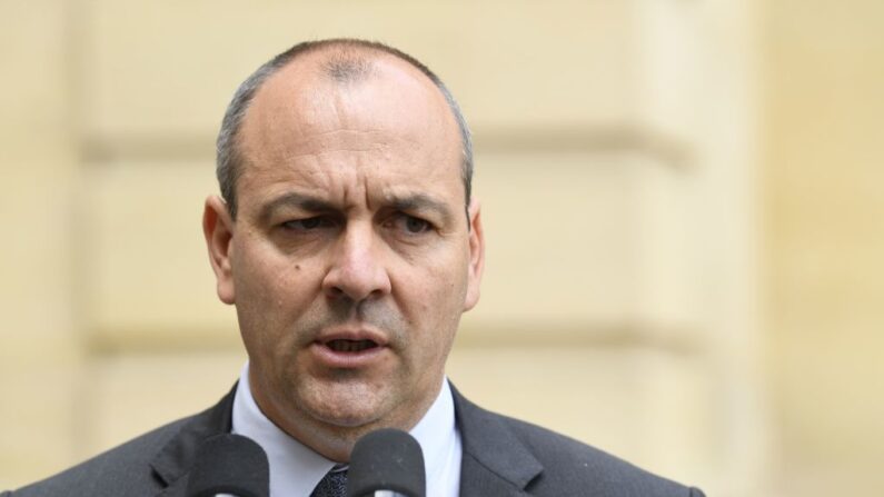 Le secrétaire général de la CFDT, Laurent Berger, à Paris, le 17 juillet 2020. (Photo: BERTRAND GUAY/AFP via Getty Images)