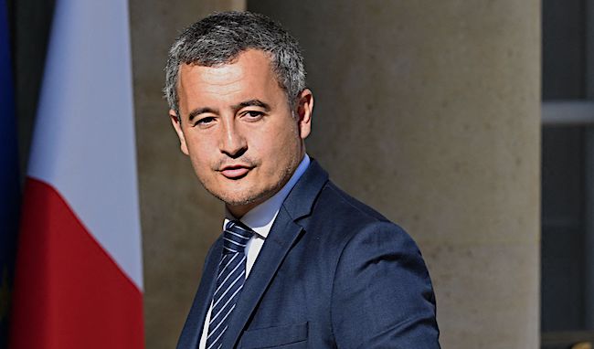 Le ministre de l'Intérieur Gérald Darmanin. (Photo : BERTRAND GUAY/AFP via Getty Images)