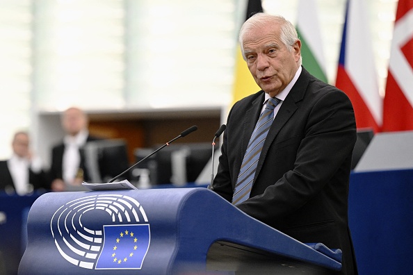 Le chef de la diplomatie européenne, Josep Borrell. (Photo : FREDERICK FLORIN/AFP via Getty Images)