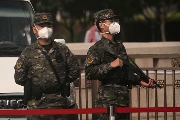 Pékin, le 13 octobre 2022. (Photo NOEL CELIS/AFP via Getty Images)