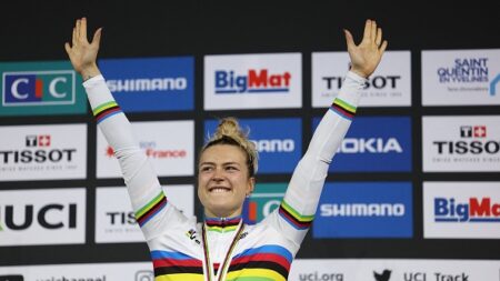 Mondiaux sur piste: Mathilde Gros, les métamorphoses d’une chercheuse d’or