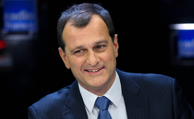 Louis Aliot maire (RN) de Perpignan.  (Photo : BERTRAND LANGLOIS/AFP via Getty Images)