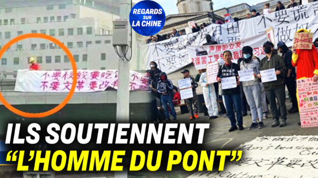 Focus sur la Chine – Manifestation contre le régime chinois au Royaume-Uni