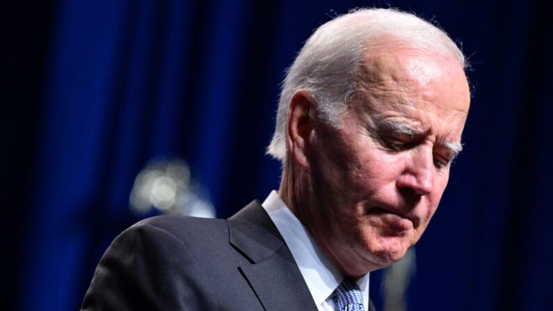 Joe Biden en Pennsylvanie, le 28 octobre 2022. (Mandel Ngan/AFP via Getty Images)