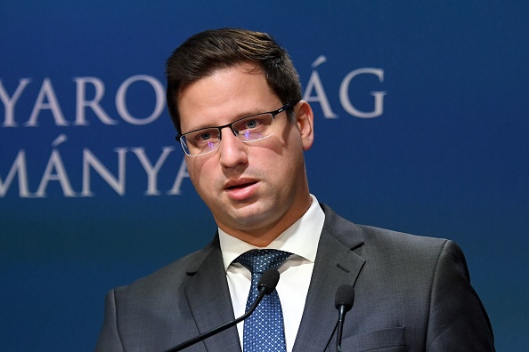 Gergely Gulyas, chef de cabinet du Premier ministre hongrois Viktor Orban. (Photo : ATTILA KISBENEDEK/AFP via Getty Images)