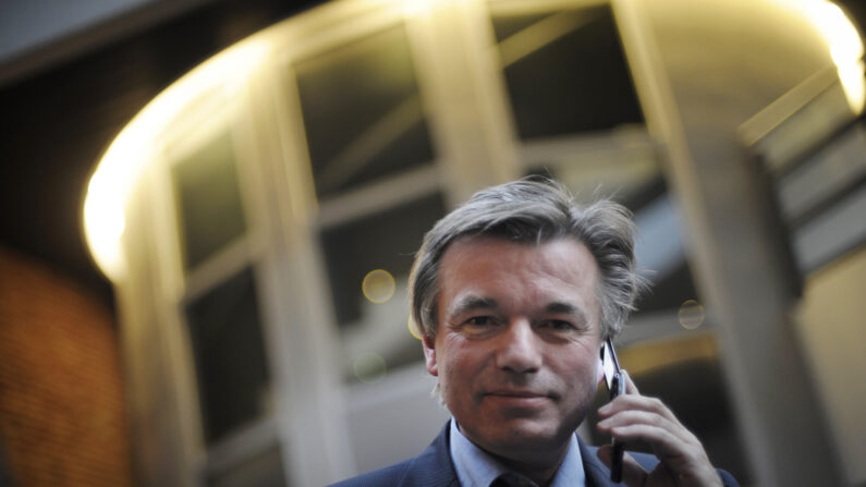 Alain Houpert, sénateur de la Côte d'Or et médecin  (Photo credit : JEFF PACHOUD/AFP via Getty Images)