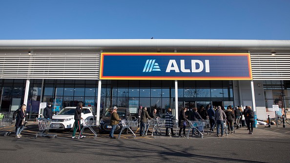 Enseigne Aldi. (Photo de Dan Kitwood/Getty Images)