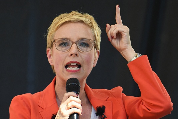 La députée de La France Insoumise (LFI) Clémentine Autain.  (Photo : ALAIN JOCARD/AFP via Getty Images)