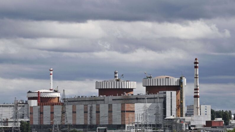 La centrale nucléaire de Pivdennoukraïnsk. (Photo: GENYA SAVILOV/AFP via Getty Images)