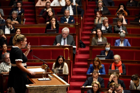 L'Assemblée nationale.  (JULIEN DE ROSA/AFP via Getty Images)