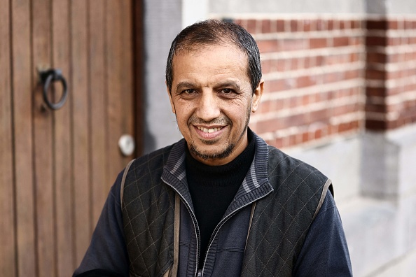 L'Imam marocain Hassan Iquioussen. (Photo : KENZO TRIBOUILLARD/AFP via Getty Images)